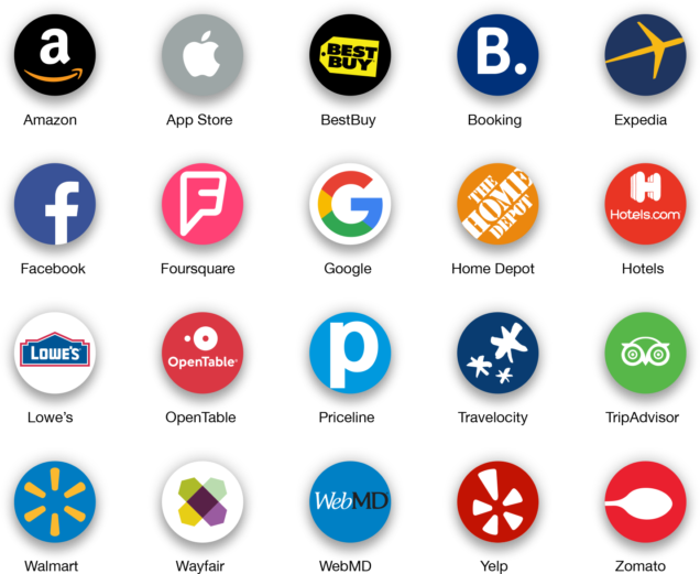 Monitor EVERY major review platform. We track over 50+ sites, including these.